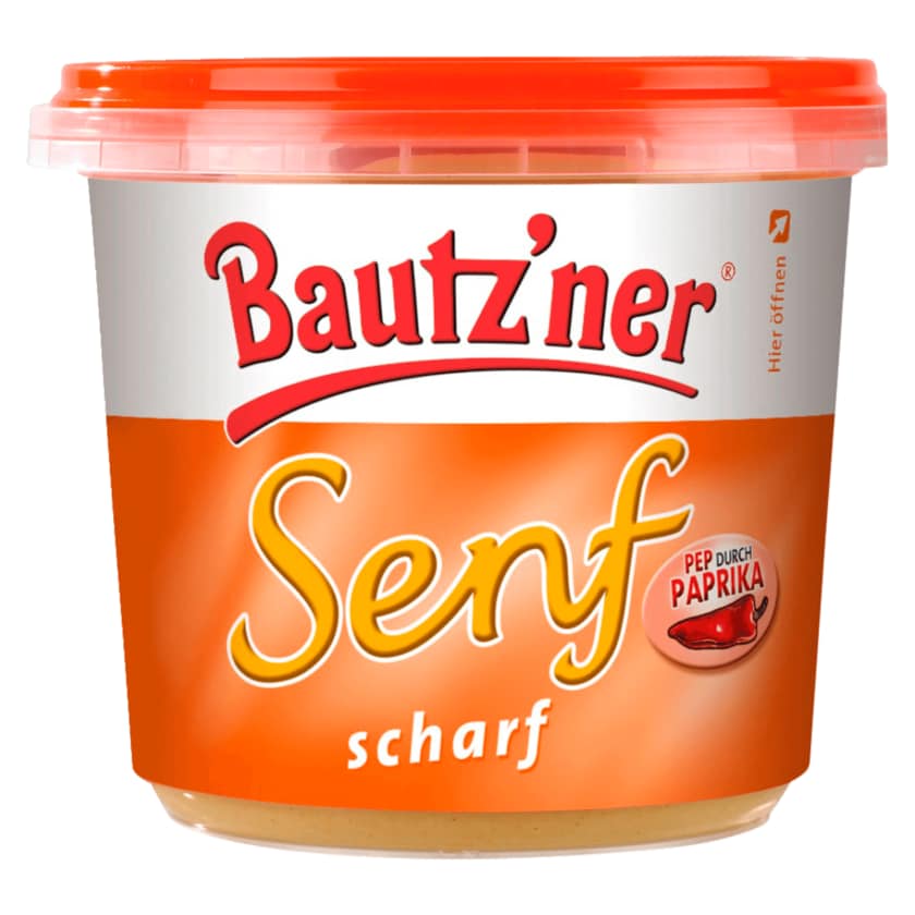 Bautz'ner Senf scharf 200ml